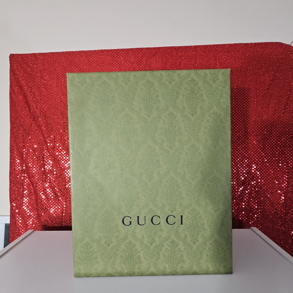 Gucci Green Patterned Box